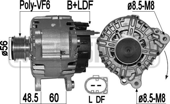 Wilmink Group WG2011364 - Alternator autospares.lv