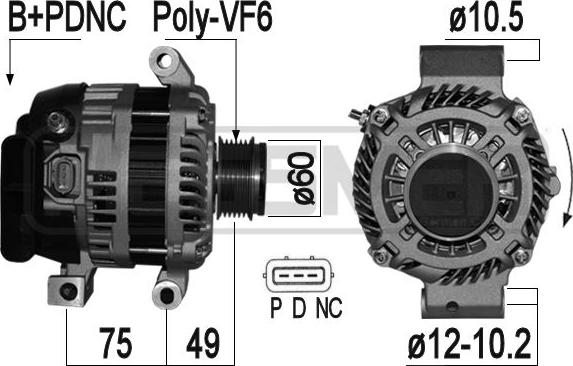 Wilmink Group WG2011296 - Alternator autospares.lv