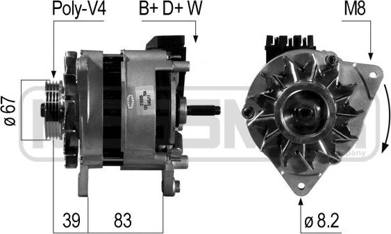 Wilmink Group WG2011790 - Alternator autospares.lv