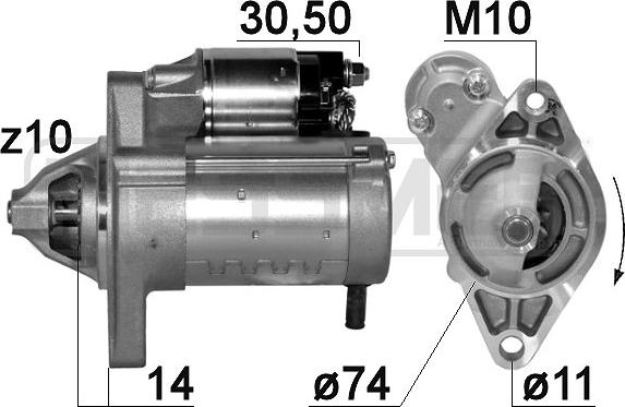 Wilmink Group WG2013498 - Starter autospares.lv