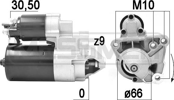 Wilmink Group WG2013493 - Starter autospares.lv