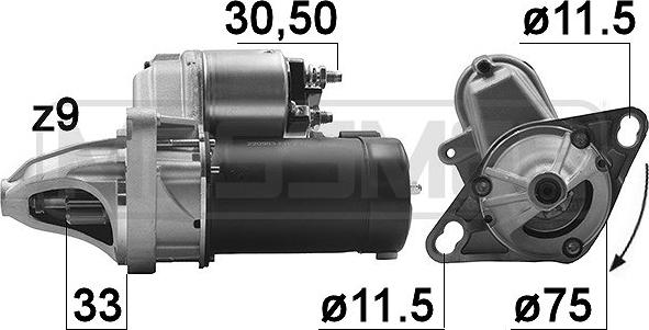 Wilmink Group WG2013546 - Starter autospares.lv