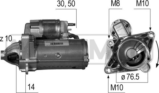 Wilmink Group WG2013093 - Starter autospares.lv