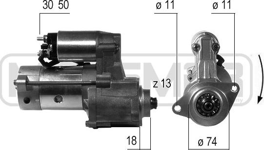 Wilmink Group WG2013064 - Starter autospares.lv