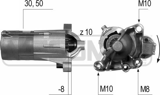 Wilmink Group WG2013089 - Starter autospares.lv