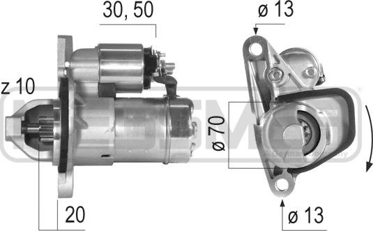 Wilmink Group WG2013141 - Starter autospares.lv