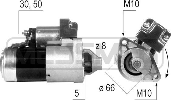 Wilmink Group WG2013163 - Starter autospares.lv