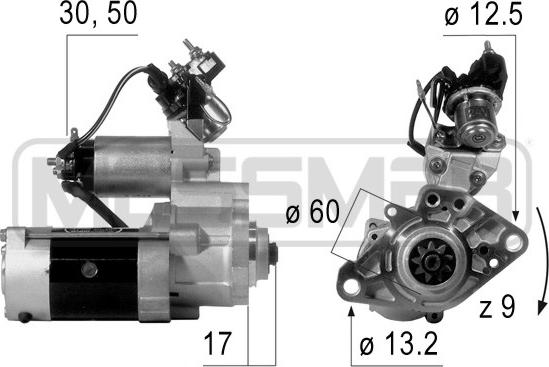 Wilmink Group WG2013184 - Starter autospares.lv