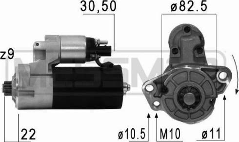 Wilmink Group WG2013244 - Starter autospares.lv