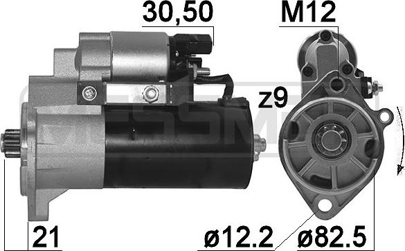 Wilmink Group WG2013205 - Starter autospares.lv