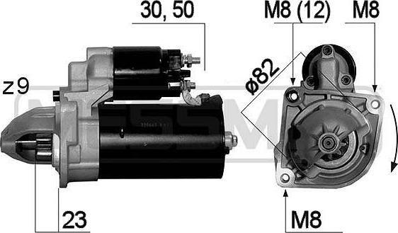 Wilmink Group WG2013219 - Starter autospares.lv