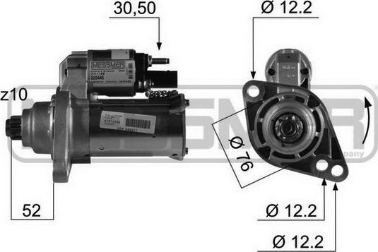 Wilmink Group WG2012999 - Starter autospares.lv