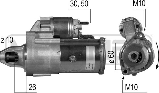 Wilmink Group WG2012981 - Starter autospares.lv