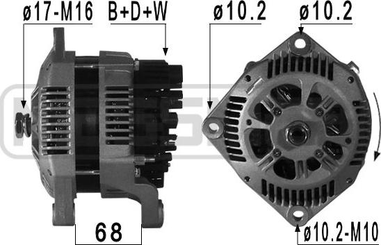 Wilmink Group WG2012451 - Alternator autospares.lv