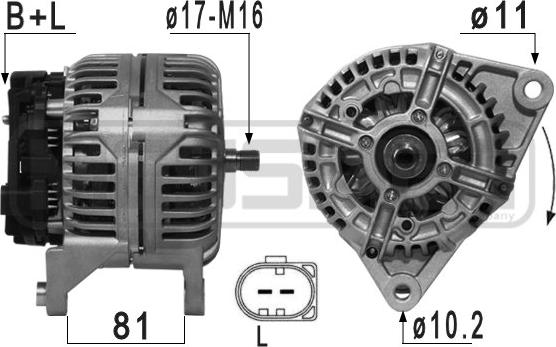 Wilmink Group WG2012406 - Alternator autospares.lv
