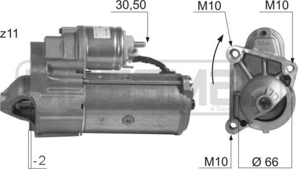 Wilmink Group WG2012685 - Starter autospares.lv