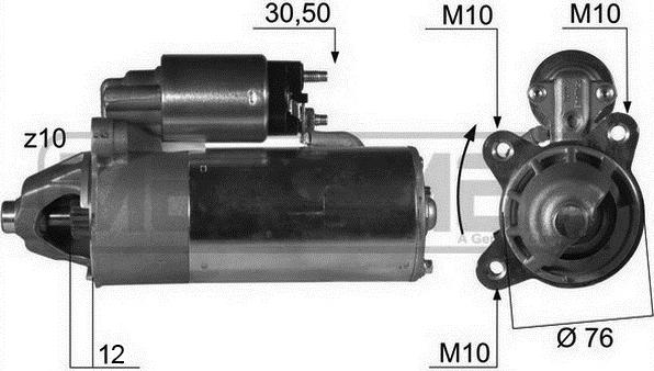 Wilmink Group WG2012680 - Starter autospares.lv