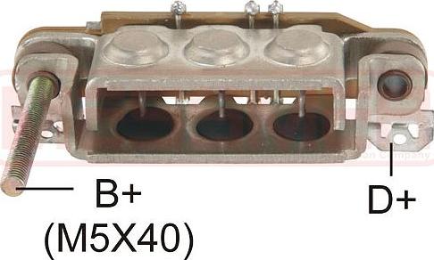 Wilmink Group WG2012621 - Rectifier, alternator autospares.lv