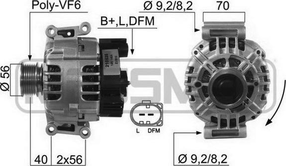 Wilmink Group WG2012006 - Alternator autospares.lv