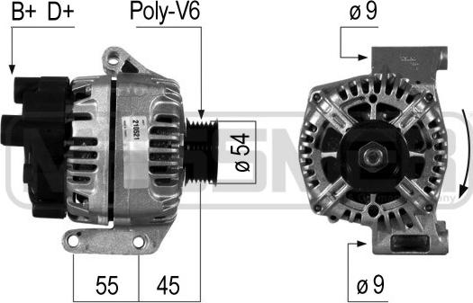 Wilmink Group WG2012000 - Alternator autospares.lv