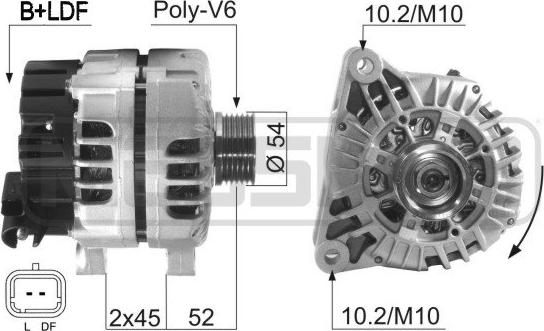 Wilmink Group WG2012075 - Alternator autospares.lv