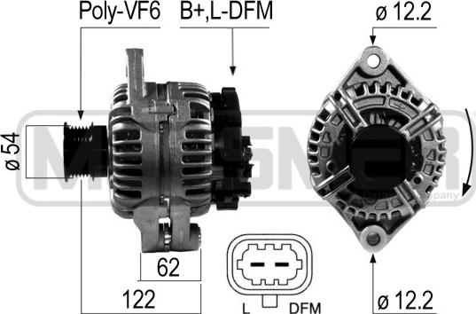 Wilmink Group WG2012154 - Alternator autospares.lv