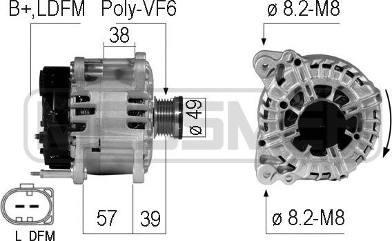 Wilmink Group WG2012188 - Alternator autospares.lv