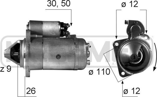 Wilmink Group WG2012856 - Starter autospares.lv