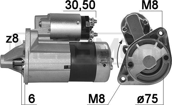 Wilmink Group WG2012817 - Starter autospares.lv