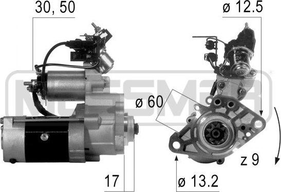 Wilmink Group WG2012823 - Starter autospares.lv