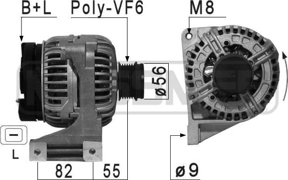 Wilmink Group WG2012347 - Alternator autospares.lv