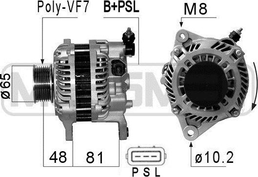 Wilmink Group WG2012295 - Alternator autospares.lv