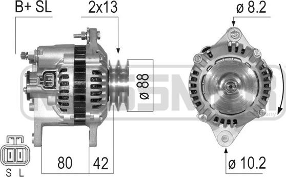 Wilmink Group WG2012243 - Alternator autospares.lv