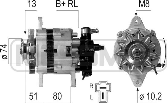 Wilmink Group WG2012257 - Alternator autospares.lv