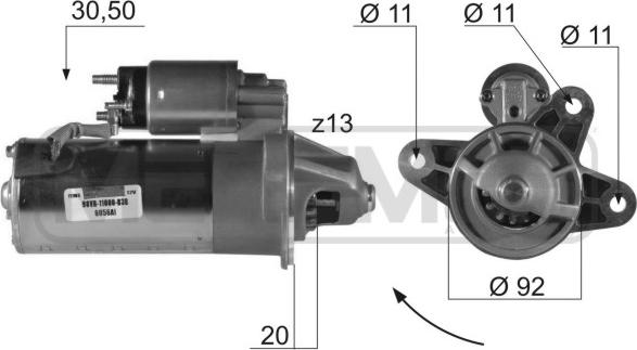 Wilmink Group WG2012794 - Starter autospares.lv