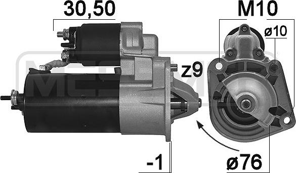 Wilmink Group WG2012745 - Starter autospares.lv