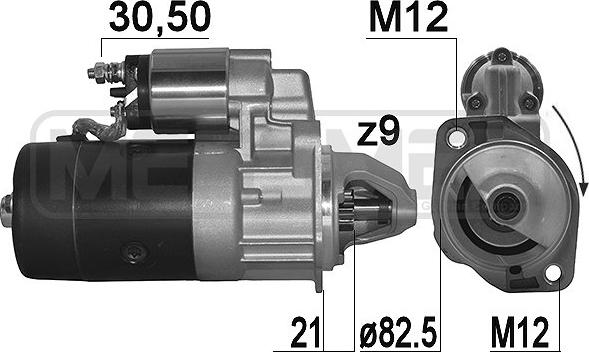 Wilmink Group WG2012742 - Starter autospares.lv