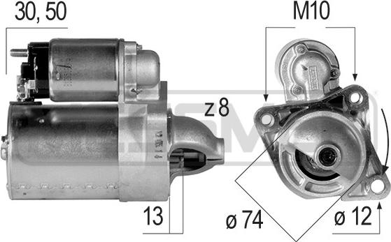 Wilmink Group WG2012752 - Starter autospares.lv