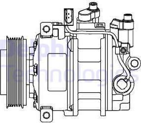Wilmink Group WG2039894 - Compressor, air conditioning autospares.lv