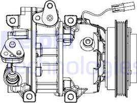 Wilmink Group WG2039861 - Compressor, air conditioning autospares.lv