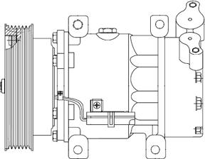 Wilmink Group WG2039880 - Compressor, air conditioning autospares.lv