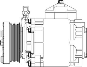 Wilmink Group WG2039882 - Compressor, air conditioning autospares.lv