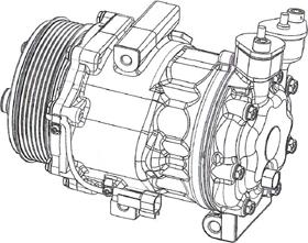 Wilmink Group WG2039832 - Compressor, air conditioning autospares.lv