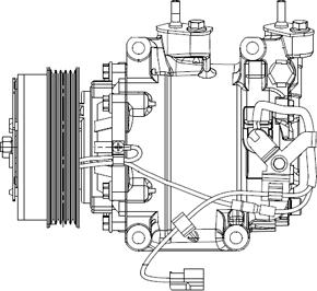 Wilmink Group WG2039873 - Compressor, air conditioning autospares.lv