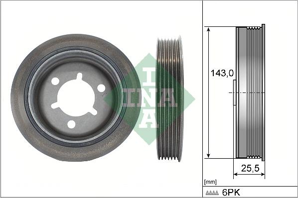 Wilmink Group WG2071399 - Belt Pulley, crankshaft autospares.lv