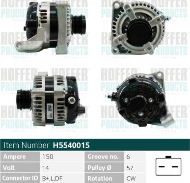 Wilmink Group WG2196995 - Alternator autospares.lv