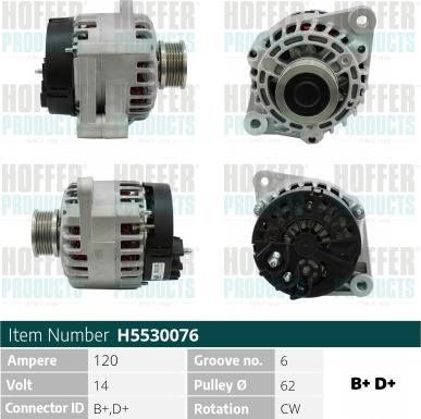 Wilmink Group WG2196950 - Alternator autospares.lv