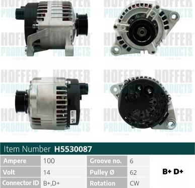 Wilmink Group WG2196952 - Alternator autospares.lv