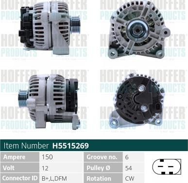 Wilmink Group WG2196914 - Alternator autospares.lv