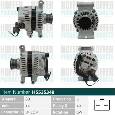 Wilmink Group WG2196985 - Alternator autospares.lv